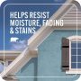 1 gal. BEHR ULTRA #S470-4 Dolphin Blue Eggshell Exterior Paint & Primer - Image 6
