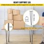 Hairpin Table Legs 26 in. Black Set of 4 Desk Legs Each 220 lbs. Load Capacity Heavy-Duty Furniture Legs for Bench Desk - Image 3