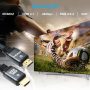Yauhody 8K HDMI 2.1 Cable 15ft, 48Gbps Ultra High Speed Heavy Duty Nylon Braided HDMI 2.1 Cord, Real 8K@60Hz, 10K, 4K@144Hz, 4K@120Hz, eARC, HDCP 2.2 & 2.3, Dynamic HDR, 3D for Monitor, TV (15 Feet) - Image 3