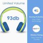 Nenos Kids Bluetooth Headphones Over Ear with Microphone for School, Wireless Kids Headset Bluetooth for Boys Girls Teens with HD Stereo Sound, Limited Volume, for iPad, Cellphone, Tablet, PC - Image 2