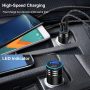 USB C Car Charger Fast Charging for iPhone 16 15 Pro Max 15 Pro 15 Plus iPhone 14 13 12 11 Pro Max SE XS XR, 30W 2-Port Fast Type C Car Charger Adapter for Samsung Galaxy S24 S23 S22 A15 A14, Pixel 9 - Image 6