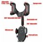 Holder To Put Hold The Phone In Car Support Cell Phone GPS Car Rearview Mirror - Image 5