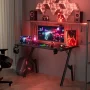 HLDIRECT 47 inch Gaming Desk, Ergonomic Gamer Table, Computer Table, Pc Workstation - Image 6