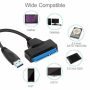100 x USB 3.0 to 2.5" SATA III Hard Drive UASP SATA USB 3.0 Cable Converter - Image 6