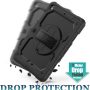 SEYMAC stock Case for iPad 9th/ 8th/ 7th Generation 10.2'', Shockproof with Screen Protector, Pencil Holder [360° Rotating Hand Strap] & Stand, for iPad 10.2 inch 2021-2019 (Black) - Image 6