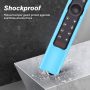 Protective Case Compatible for NVIDIA Shield Android TV Pro 4K HDR Streaming Media Player,Remote Case Skin Holder for NVIDIA Shield Remote Controller,Shockproof Remote Bumper Back Cover-Glowblue - Image 3
