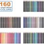 160 Colors Wood Colored Pencils Set Artist Painting Oil Based Pencil for School Drawing Sketching Art Supplies … - Image 2