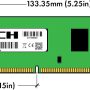 A-Tech 8GB DDR3 1600MHz PC3-12800 CL11 DIMM 2Rx8 1.5V 240-Pin Non-ECC UDIMM Desktop RAM Memory Module - Image 4