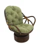 Swivel Rocker with Twill Cushion - Image 1