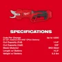 M12 12V Cordless Lithium-Ion Brushless Pruner Shears with 2.5 Ah High Output Battery (Sprayer, 2 Ah Battery & Charger Included) - Image 5