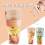JY&Co. Portable Blender, Juicer Cup, Fruit Mixer |USB Rechargeable Personal Blender for Shakes and Smoothies |New Upgraded Handheld Blender for Gym, Travel, Office, Sports, Home, Outdoor (Green) - Image 6