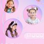 Audifonos Bluetooth 5.0 Unicornio Auriculares con Micrófono Regalo para Niñas - Image 5