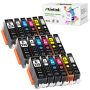 PGI225 CLI226 Ink Cartridges Replacement for Canon PGI-225 CLI-226 for PIXMA ... - Image 1
