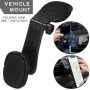 360° Rotation Magnetic Phone Holder Foldable Car Mount Stand Dashboard Universal - Image 4
