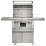 Coyote Outdoor Living - 28" Next-Gen Pellet Head and Cart - Stainlees Steel - Image 2