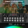 Kivdit Karaoke Machine for Kids and Adults,Portable Home Karaoke System with 2 Wireless Microphones,Bluetooth Speaker Singing Machine with RGB Lights for Party - Image 6