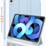 iMieet iPad Air 11 Inch Case M4/M3/M2(2026/2025/2024), iPad Air 5th/4th Generation Case 2022/2020 10.9 Inch with Pencil Holder,Trifold Stand Smart Case with Soft TPU Back(Sky Blue) - Image 1