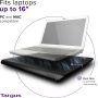 Targus Chill Mat for up to 16-Inch Laptop, Black (PA248U5) - Image 2