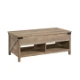 Sauder Bridge Acre Lift-Top Coffee Table, Lintel Oak Finish - Image 3