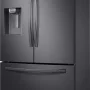 Samsung - 36 in. Wide 28 Cu. Ft. French Door Fingerprint Resistant Refrigerator with CoolSelect Pantry - Black Stainless Steel - Image 3
