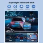 Dash Cam,Gazsocy 8K HD Car Dash Camera with Front and Rear Recording, Built-in Wi-Fi & GPS, Enhanced Night Vision,32 GB - Image 3
