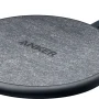 Anker - 318 7.5W Wireless Charging Pad with Adapter for Qi Devices - Black+Gray - Image 2