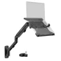 Ergonomic Full Motion Laptop Arm for Wall or Pole Mounting for 10 in. - 15.6 in Laptops - Image 3