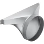 10" Side/Rear Transition for Select Thermador Downdraft Range Hoods - Silver - Image 2