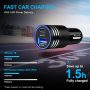 USB C Car Charger Fast Charging for iPhone 16 15 Pro Max 15 Pro 15 Plus iPhone 14 13 12 11 Pro Max SE XS XR, 30W 2-Port Fast Type C Car Charger Adapter for Samsung Galaxy S24 S23 S22 A15 A14, Pixel 9 - Image 2