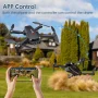 BEEPRINCESS H16 Drone with Camera for Adults 4K, Foldable Drone for Beginners with Brushless Motor, Optical Flow Positioning, with 2 Batteries and Carrying Case - Image 6