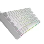 HK GAMING GK61 Mechanical Gaming Keyboard | 61 Keys RGB Backlit for PC/Mac ( White, Gateron Optical Blue) - Image 6
