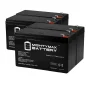 12-Volt 7.2 Ah SLA (Sealed Lead Acid) AGM Type Replacement Battery for Alarm/Security Systems (4-Pack) - Image 1