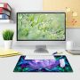 Gaming Mouse Pad,Extended Mouse Pad,Large Computer Keyboard Mouse Mat Desk Pad with Non-Slip Base Rubber Mousepad for Work Game Office Home,23.6x13.8x0.18inch,Purple Lotus Flower - Image 5