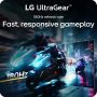 LG - UltraGear 27" IPS Dual Mode (4K UHD 180Hz, FHD 360Hz), 1ms, NVIDIA G-SYNC, AMD Freesync Gaming Monitor (HDMI, DP, USB-C) - Black - Image 3