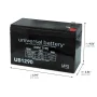 12-Volt 9 Ah F1 Terminal Sealed Lead Acid (SLA) AGM Rechargeable Battery - Image 2