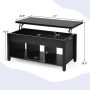 Lift Top Coffee Table with Hidden Storage Compartment - Image 4