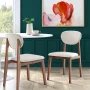 Elle Decor Coralie Dining Chair Set of 2 Buttercream - Image 3