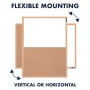 Quartet Combination Board, 17" x 23", Dry-Erase & Cork, Oak Frame (35-380402Q) - Image 5