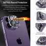 3+3 Protector De Pantalla Y Lente Camara Vidrio Templado Para Iphone 14 Pro MAX - Image 5