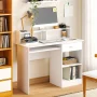 Ktaxon Computer Desk Home Office Workstation Laptop Table Drawer Shelf Furniture White - Image 2