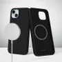 Insignia™ - Silicone Case with MagSafe for iPhone 17e/16e/ 15/14/13 - Black - Image 4