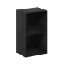 Furinno Pasir 2-Tier Open Shelf Bookcase, French Oak - Image 4
