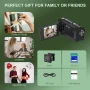 MARVUE Video Camera Camcorder 2.7K 50MP 16X Zoom Vlogging Camera for YouTube - Image 6