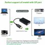 3 In 1 Displayport DP Male To HDMI/DVI/VGA Female Adapter Converter Cable 1080P - Image 4
