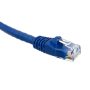 75 ft. 24 AWG Category 6 UTP RJ45 Patch Cable, Blue - Image 3