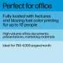 HP - LaserJet Pro 4201dn Color Laser Printer - White/Blue - Image 2