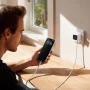 Anker - Nano Charger (45W, Smart Display, 180° Foldable) with USB-C Cable - White - Image 3