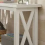 Seaside 48 in. White Standard Rectangle Wood Console Table with Storage - Image 5