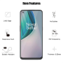 Oneplus Nord N10 5G Protector De Pantalla De Vidrio Templado Y 3 Paquete Lente - Image 3