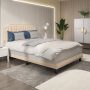 Heavy Duty Upholstered Bed Frame with Rivet Headboard - Image 5